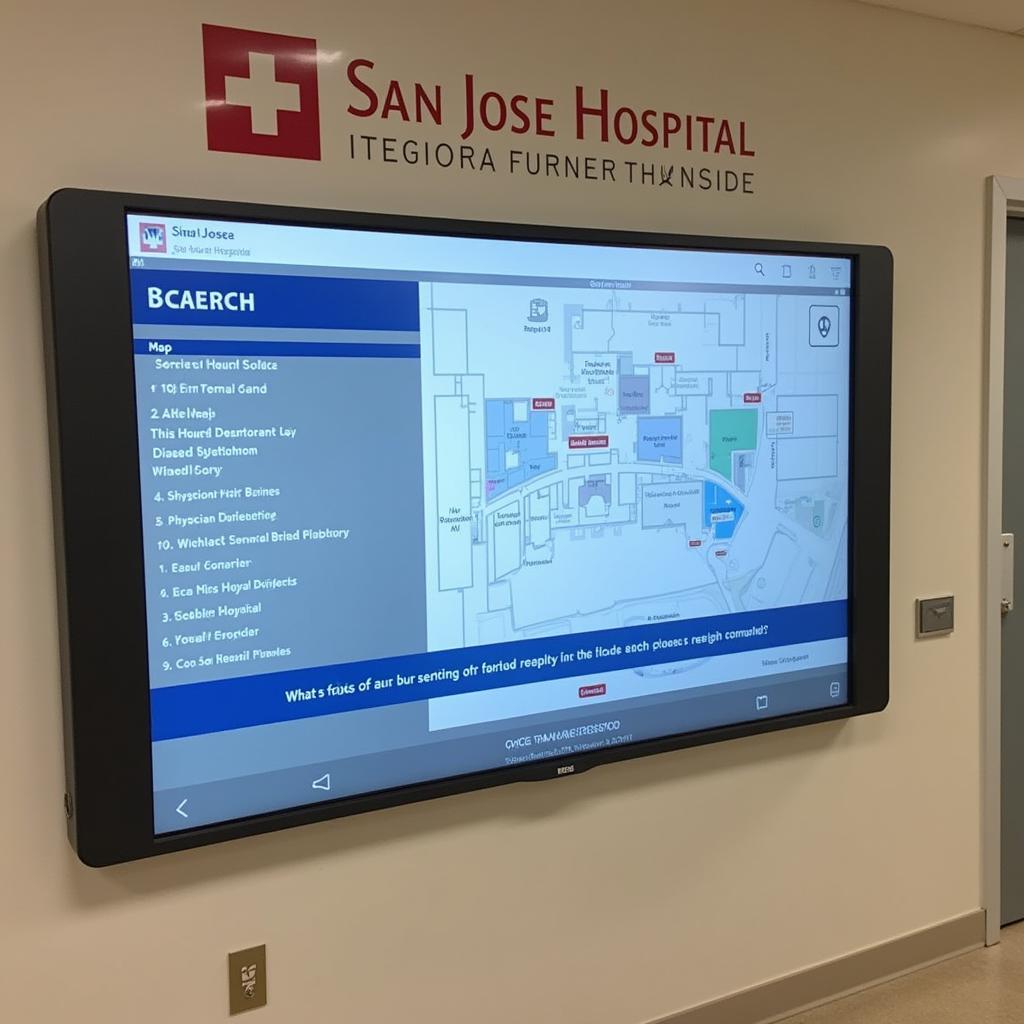 San Jose Hospital Floor Directory