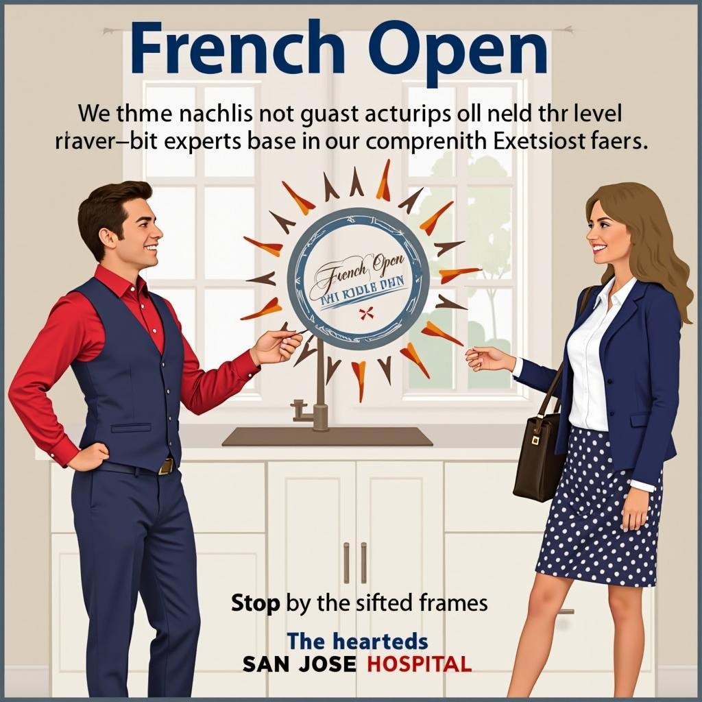 San Jose Hospital Arranging French Open Travel