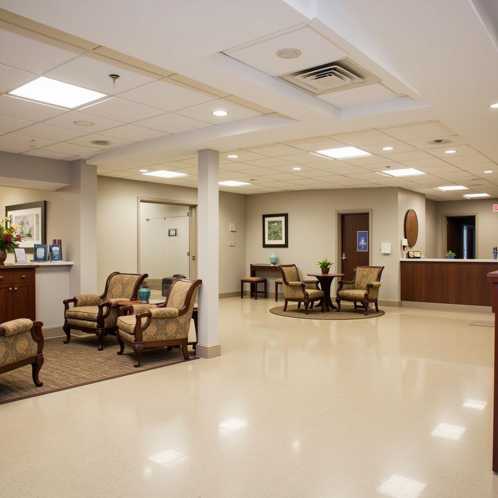 San Jose Hospital Interior Lobby and Reception