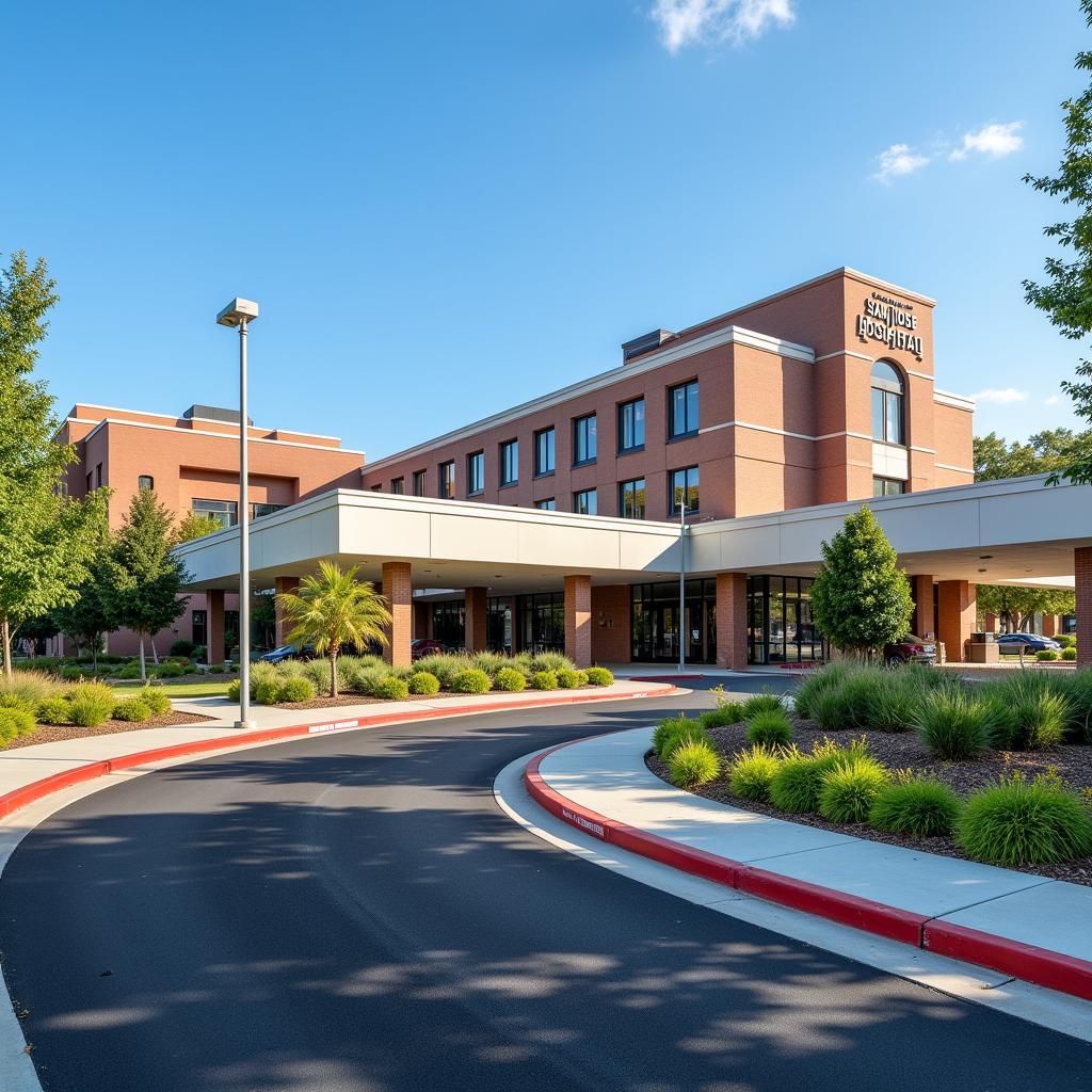 San Jose Hospital Modern Facility Exterior