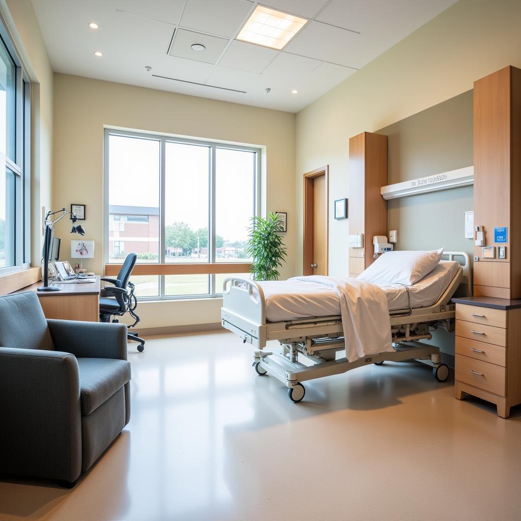 San Jose Hospital Patient Room