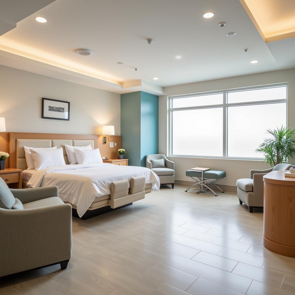 Luxurious Patient Rooms at San Jose Hospital