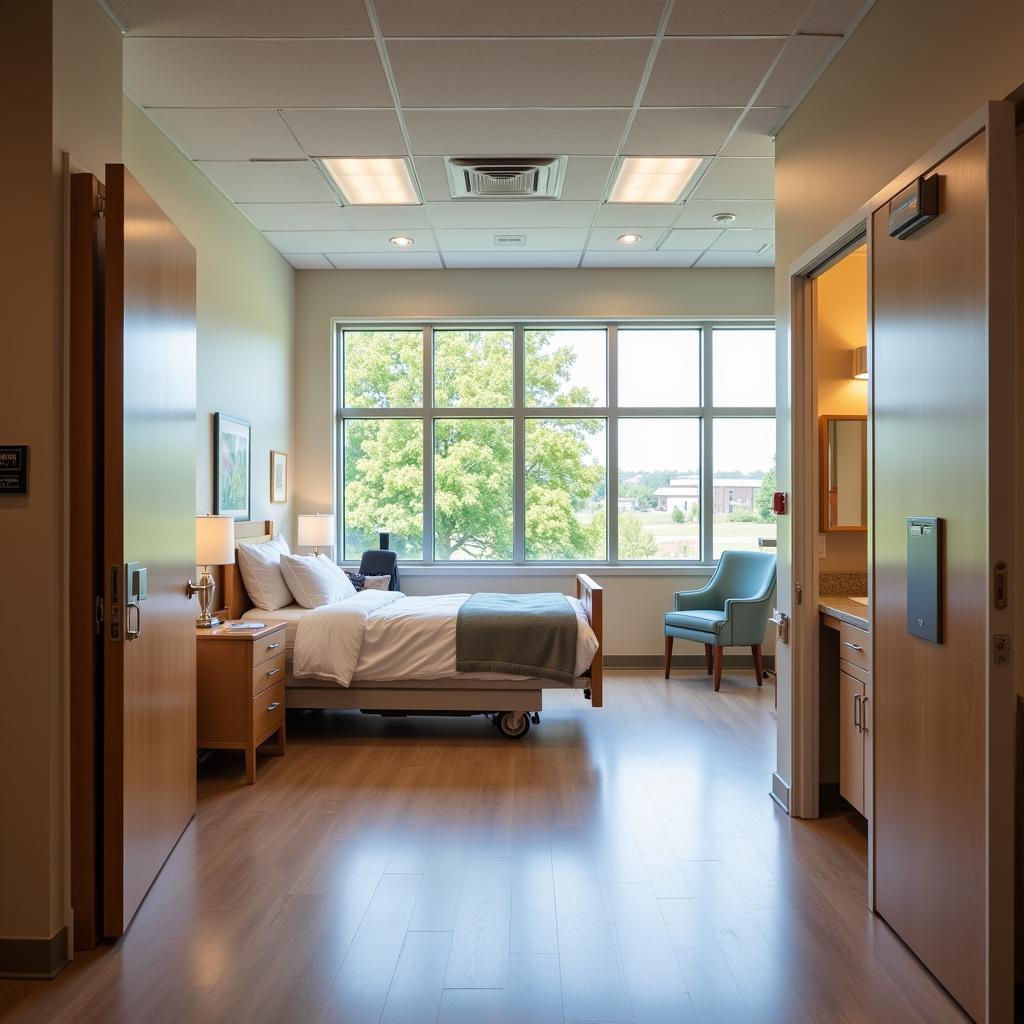 Private and Comfortable Patient Room at San Jose Hospital