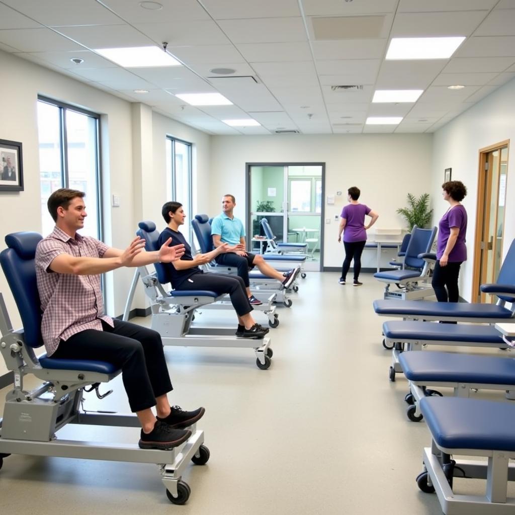 Modern Equipment in San Jose Hospital Rehabilitation Center