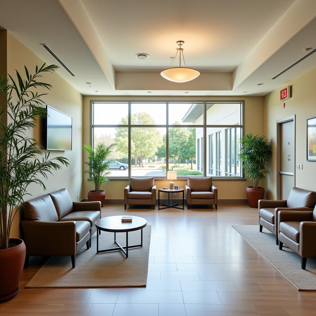 Peaceful Waiting Area at San Jose Hospital