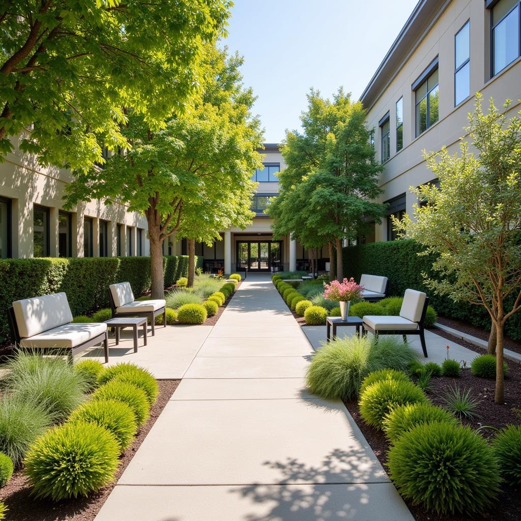 San Jose Hospital Tranquil Garden