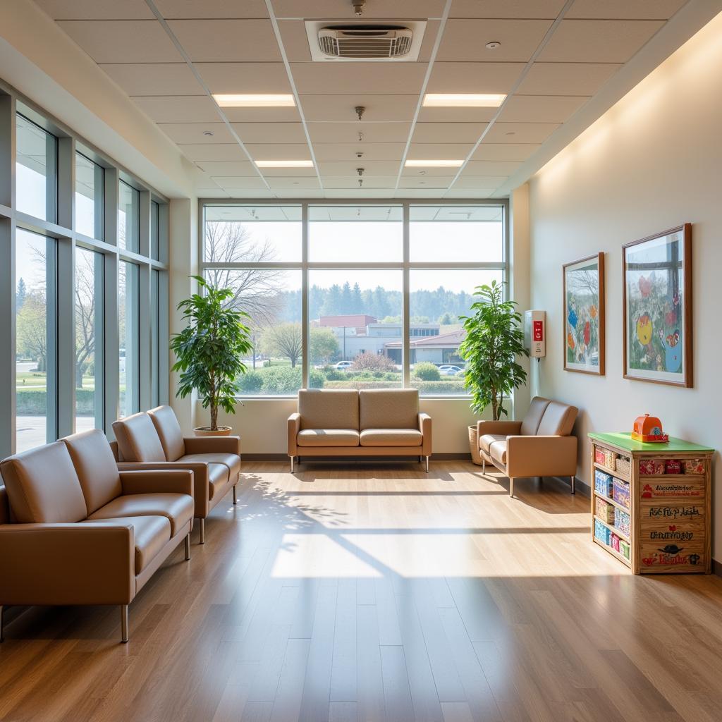 San Jose Hospital waiting area