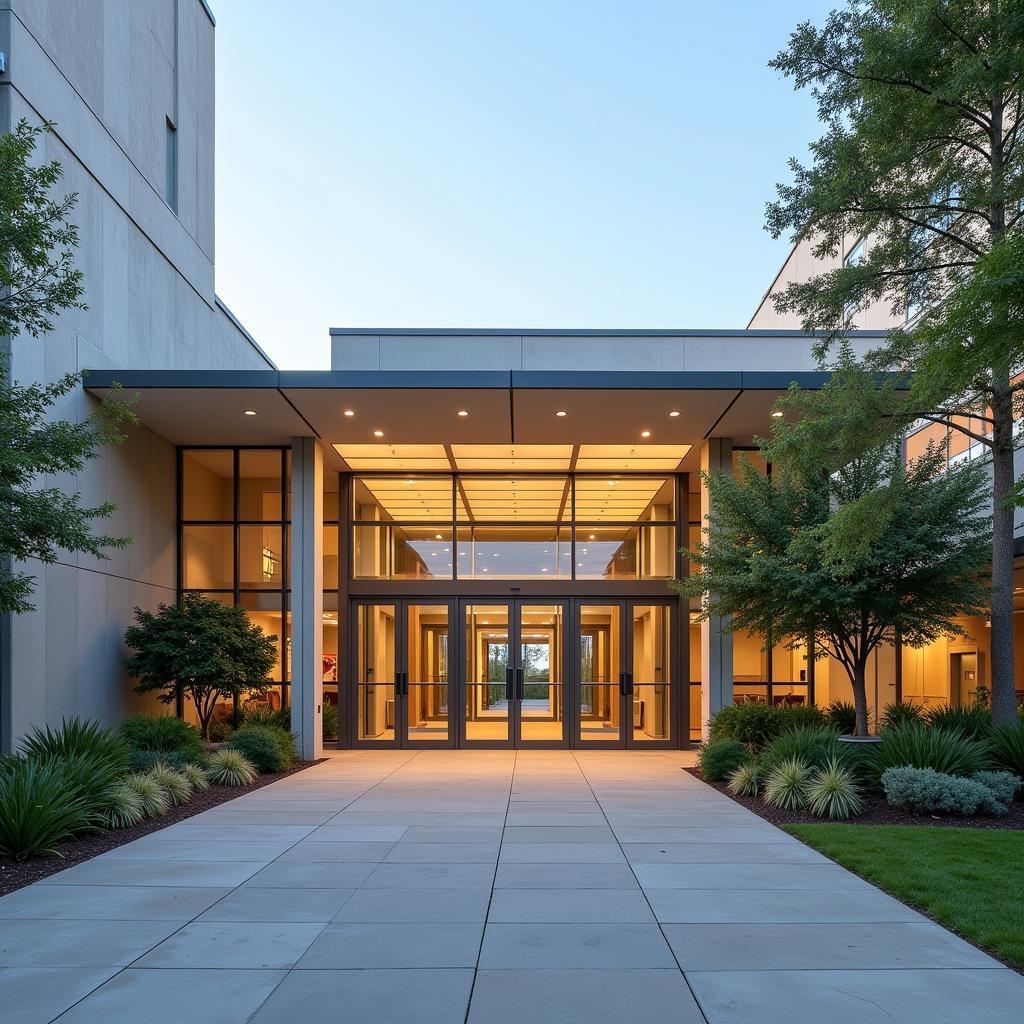 Welcoming Entrance of San Jose Hospital