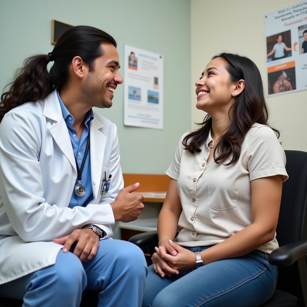 Doctor and Patient Interaction at San Juan Hospital