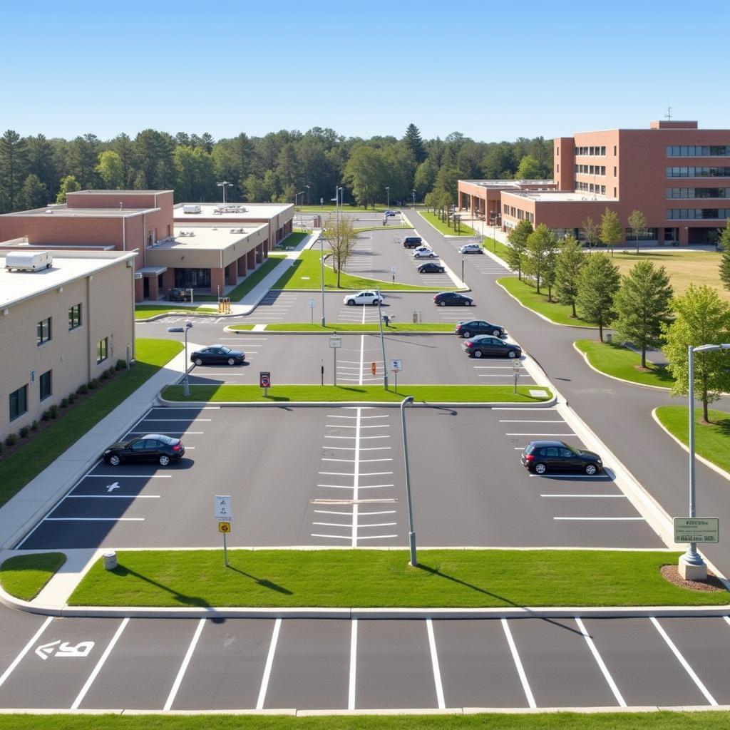 Sentara Norfolk General Hospital Surface Parking Lot