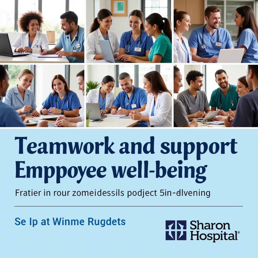 Sharon Hospital Staff Working Together