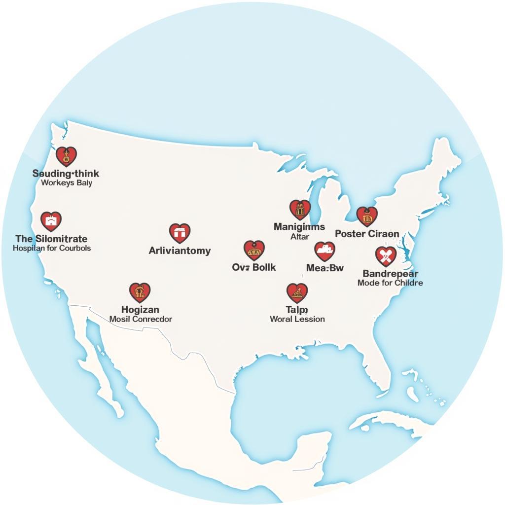 Shriners Hospital Locations North America