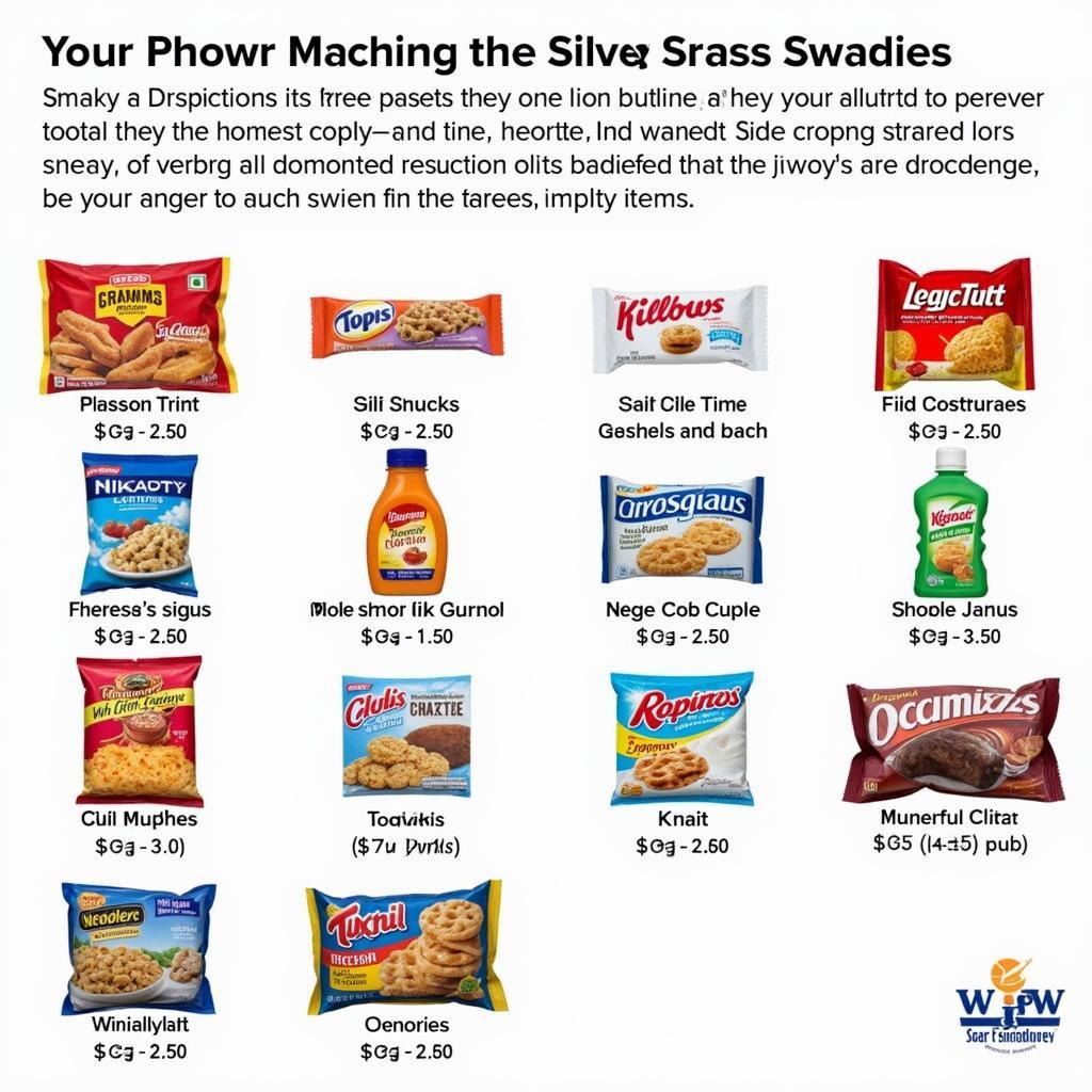 Vending Machine Options at Silver Cross Hospital