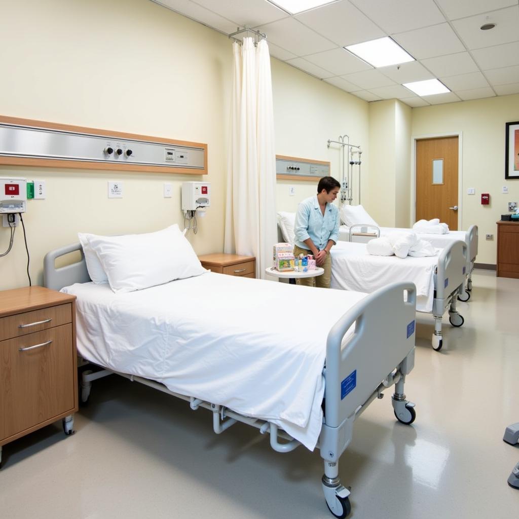 St. Anthony's Hospital Patient Room in Effingham IL