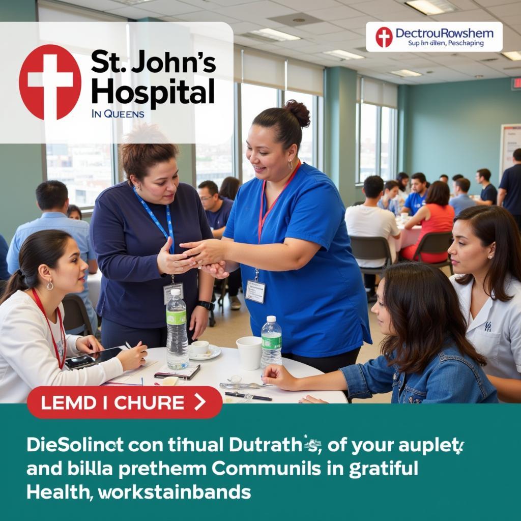 St. John's Hospital Queens community outreach