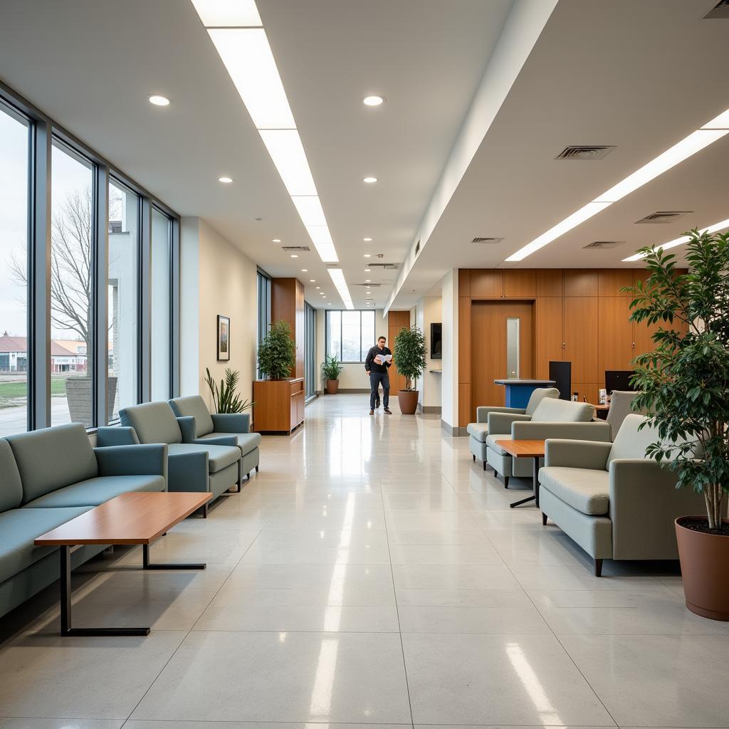 St. Joseph Hospital's Comfortable Waiting Area