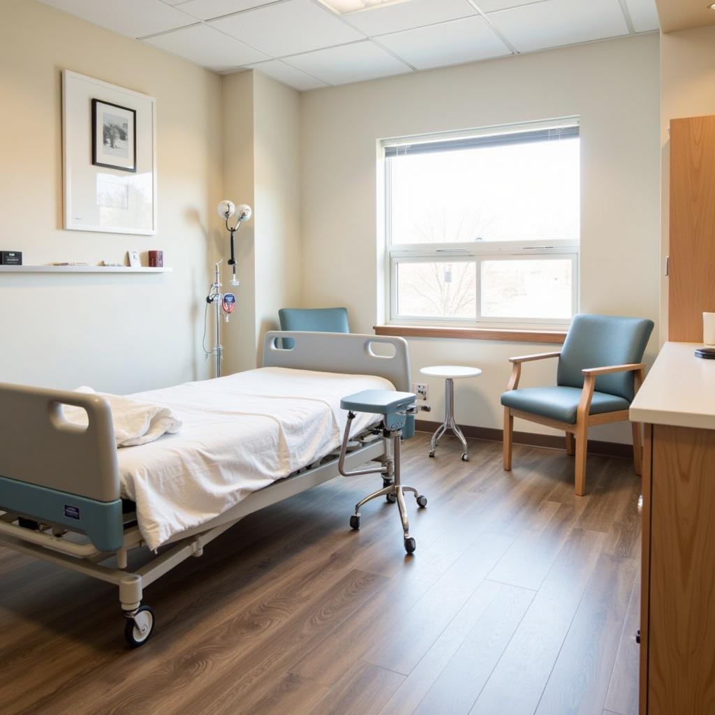 Comfortable and Modern Patient Rooms at St. Joseph Mercy Chelsea