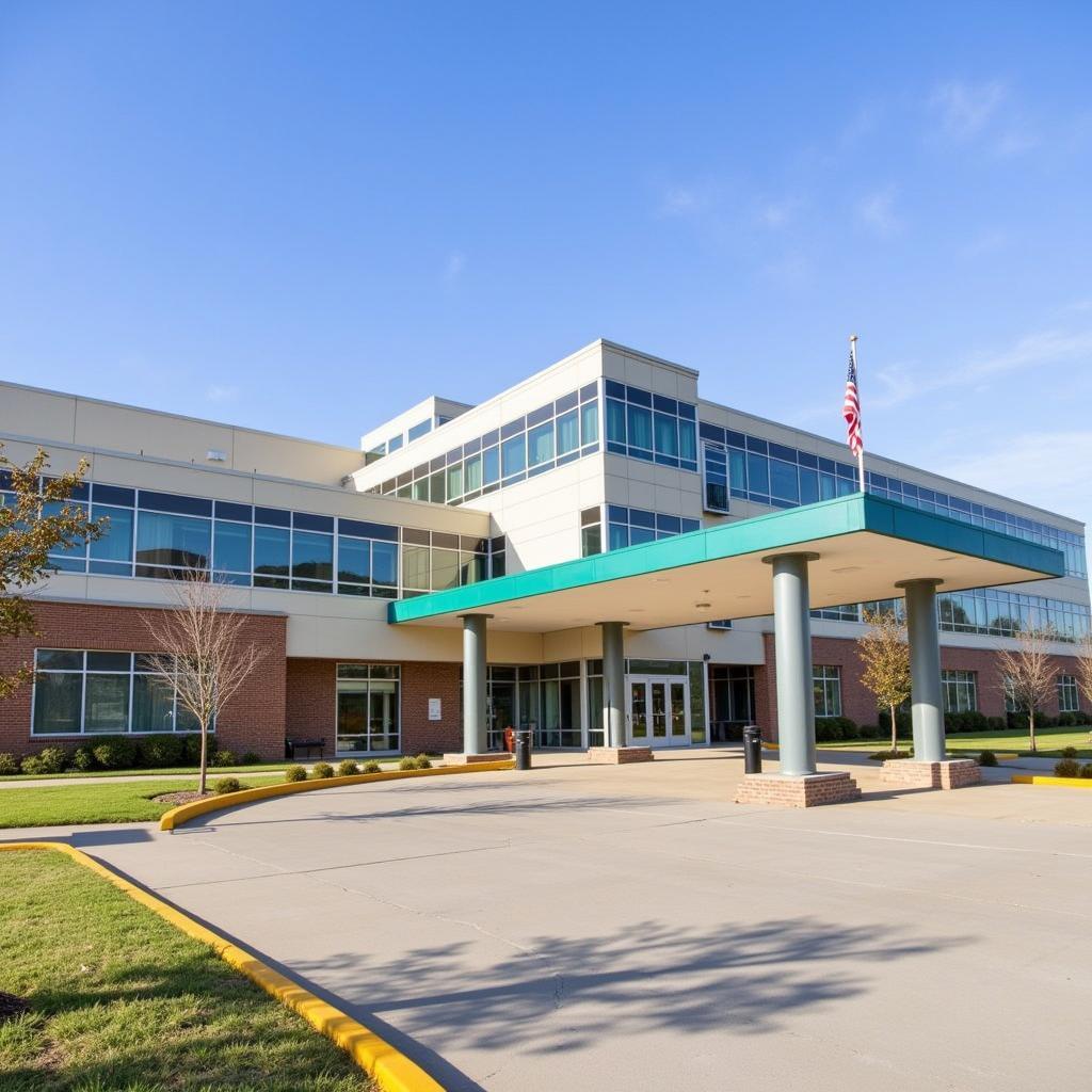 Exterior View of St. Luke's Health Memorial Hospital