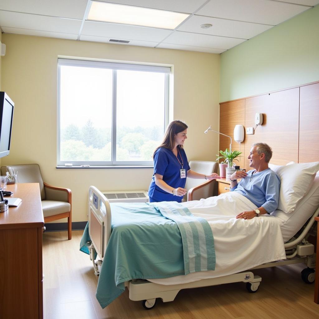 St. Luke's Hospital - Miners Campus Patient Room