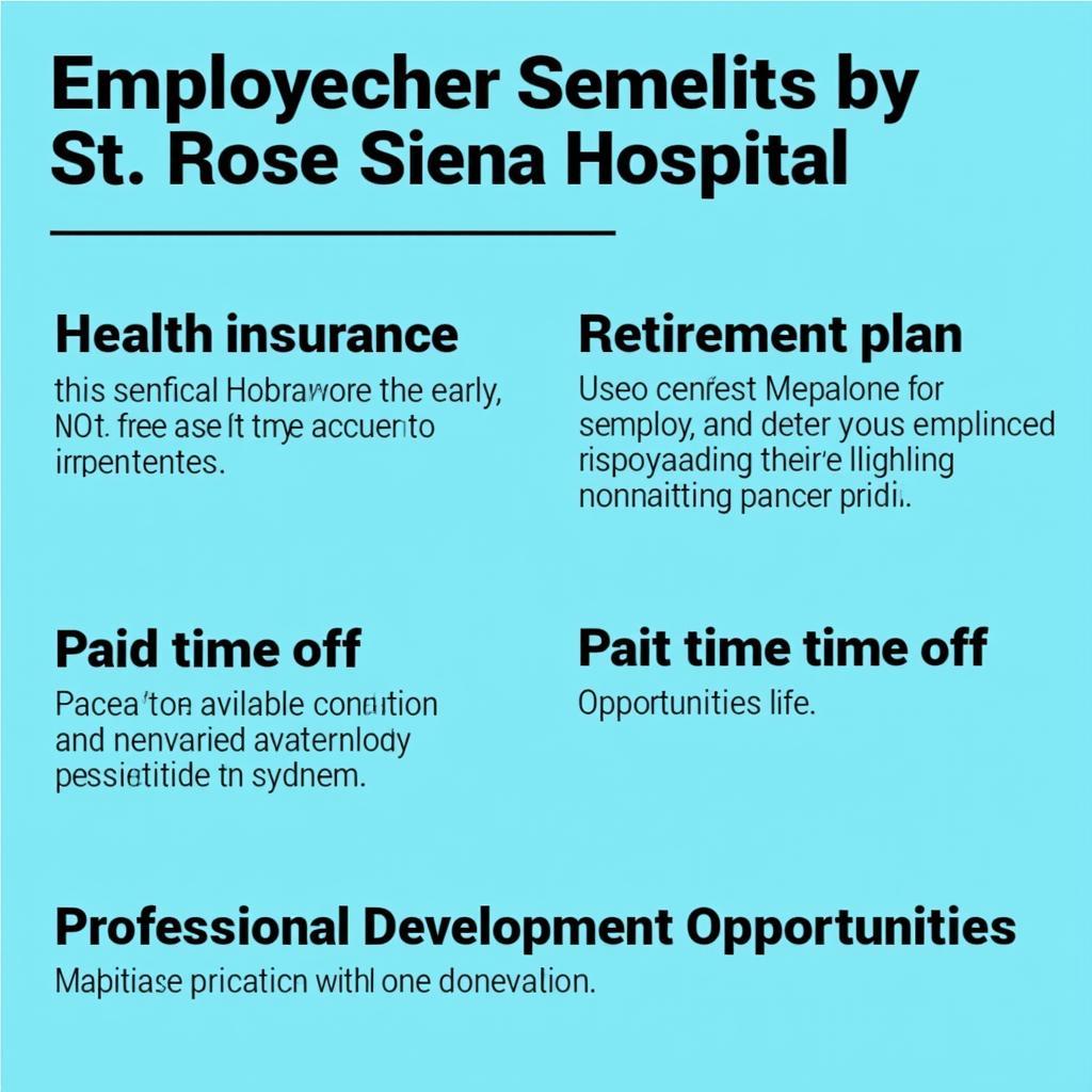 St. Rose Siena Hospital Employee Benefits