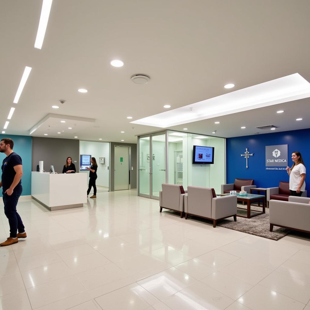 Welcoming Reception Area at Star Medica Tlalnepantla