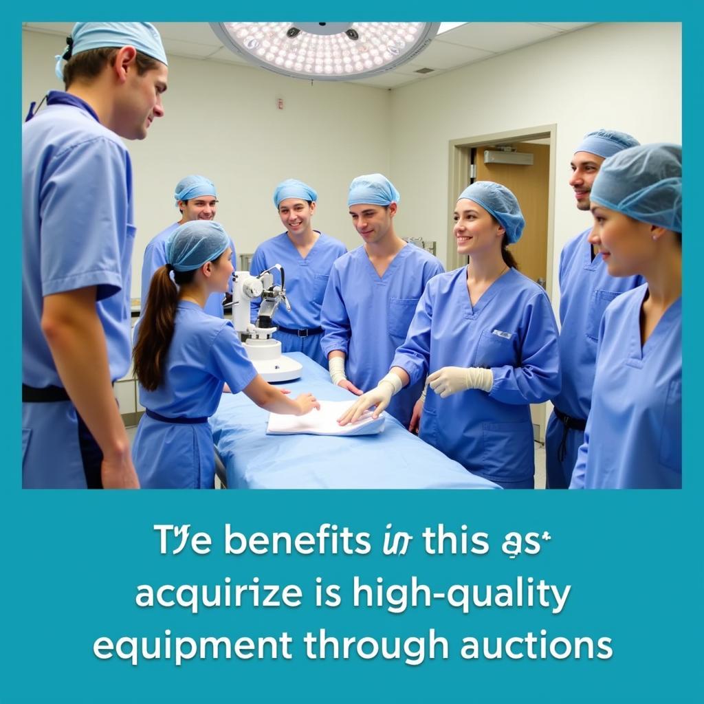 Successfully Acquiring Hospital Equipment at Auction