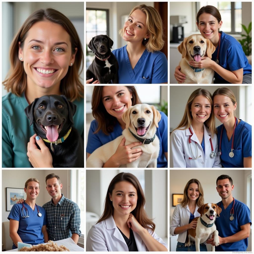 Compassionate veterinary team at Templeton Animal Hospital