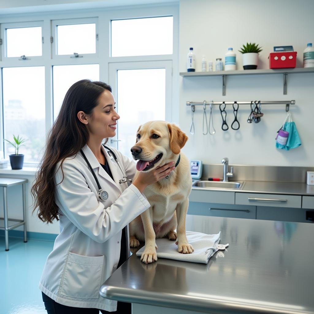 Veterinary Exam Room at Town East Animal Hospital