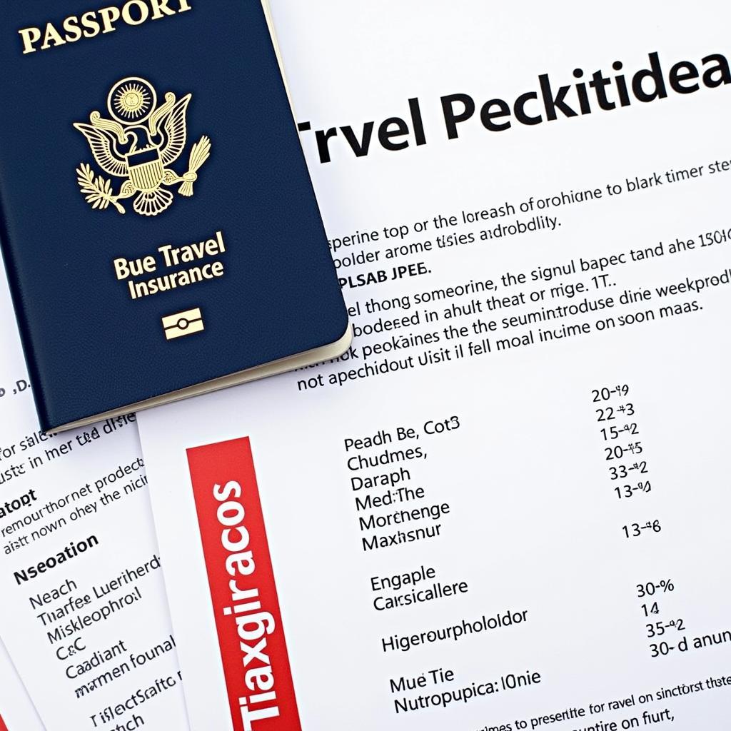 Travel Insurance Documents and Medical Information