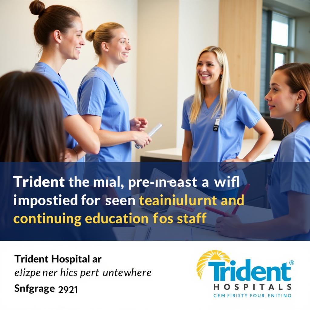 Trident Hospital Employee Training Session