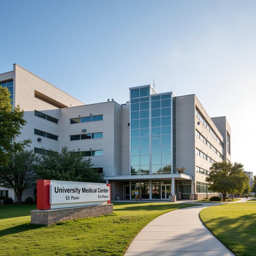 UMC El Paso Hospital Exterior