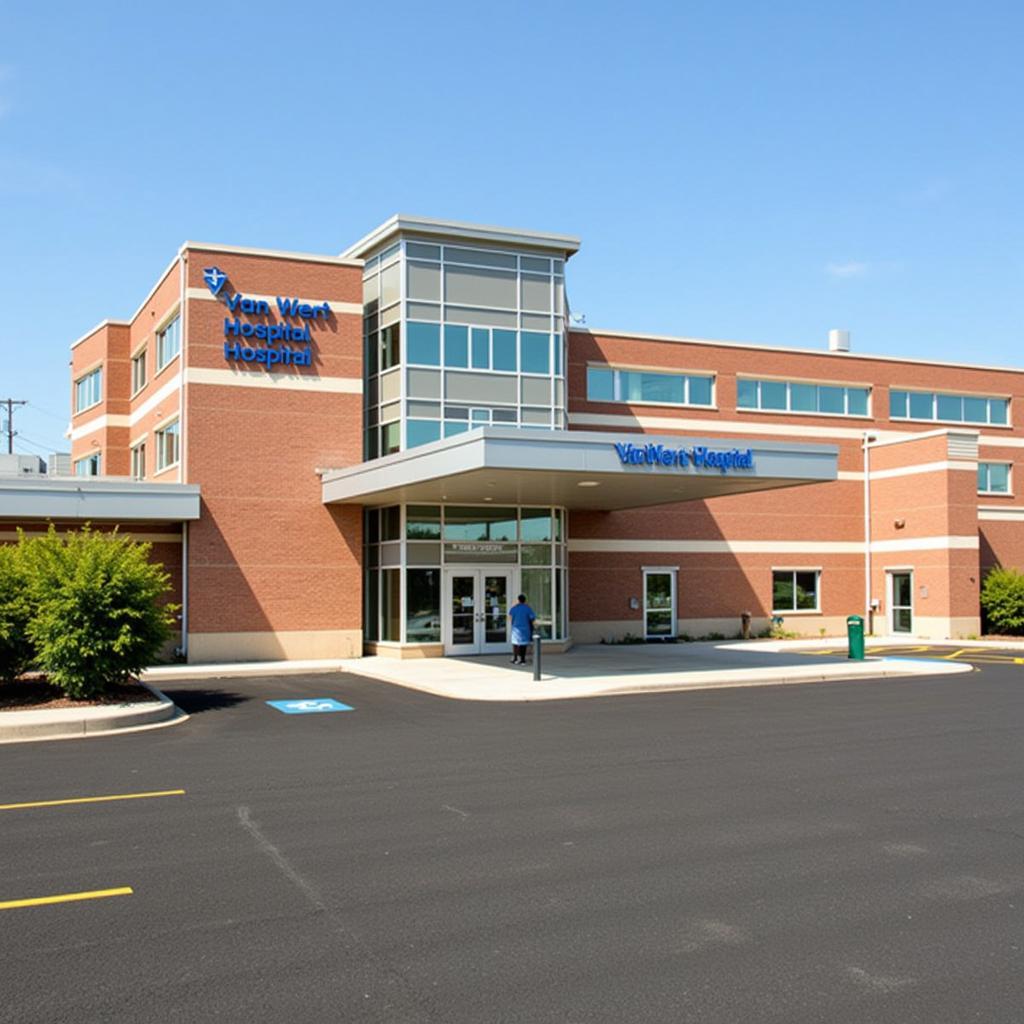 Van Wert Hospital Building Exterior