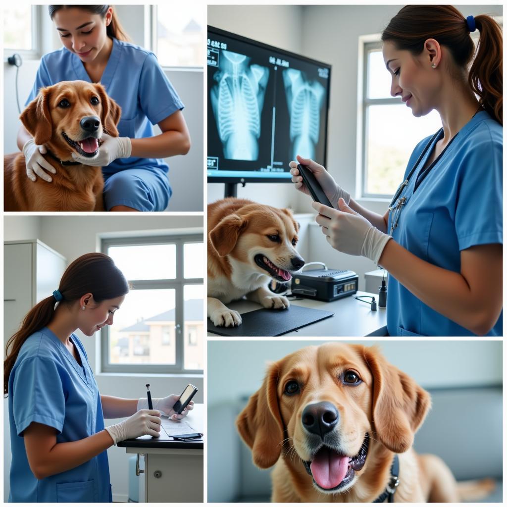 Comprehensive veterinary services offered at a modern animal hospital