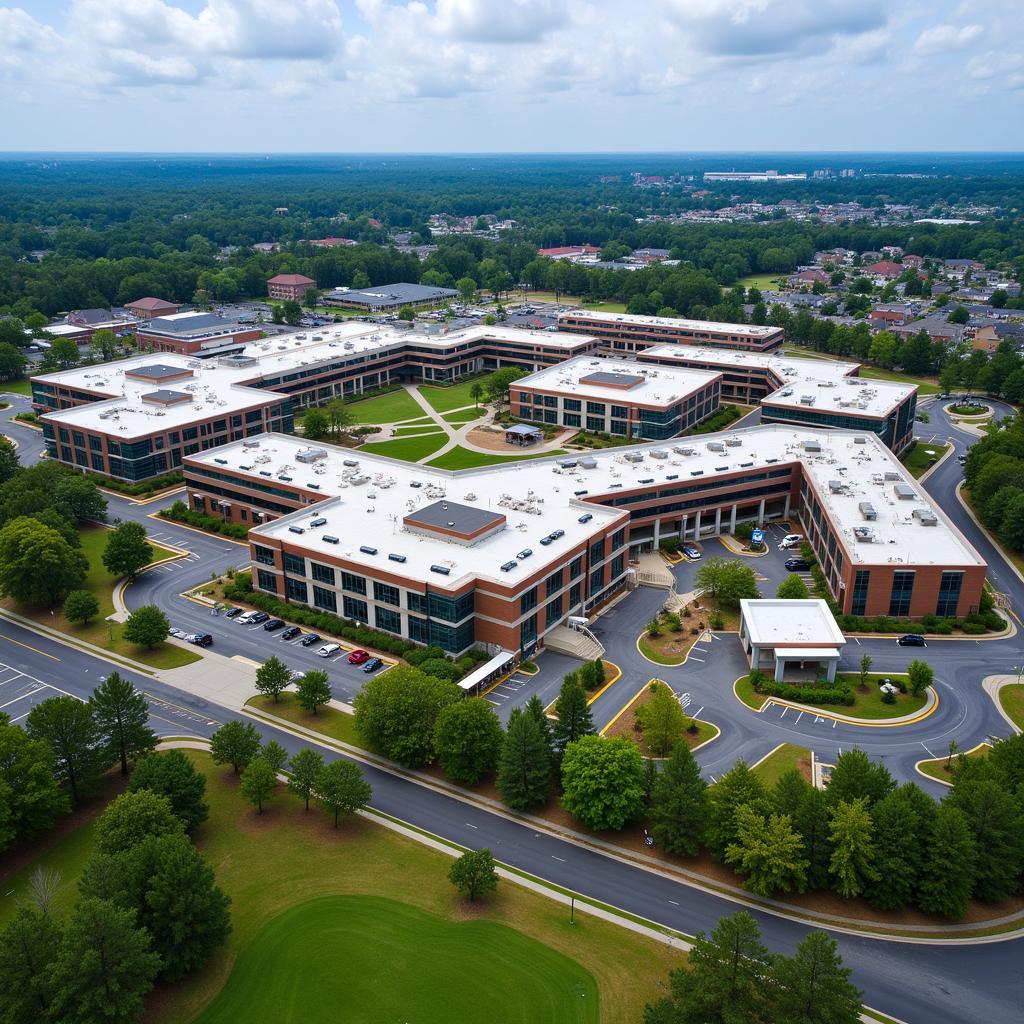 Vidant Medical Center Aerial View