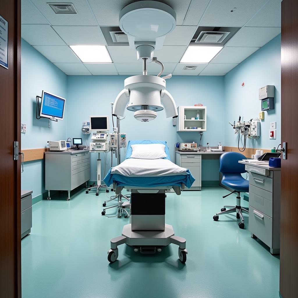 Modern Treatment Room in the Emergency Department