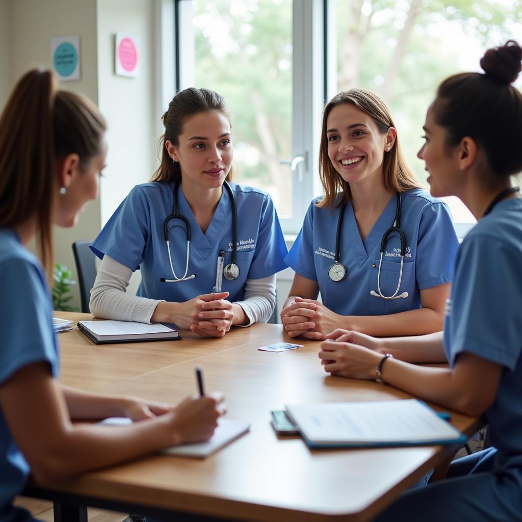 Wadley Hospital Staff in a Collaborative Meeting