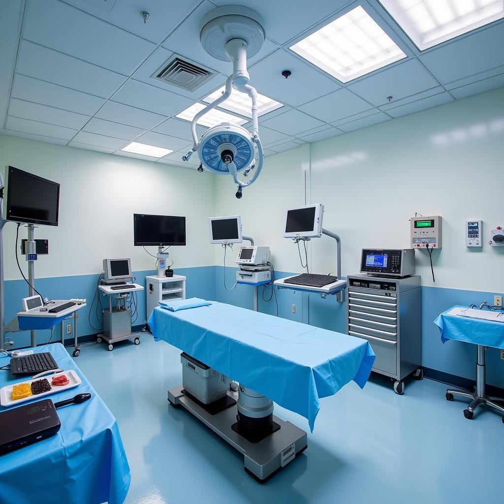 State-of-the-Art Surgical Suite in a Veterinary Hospital