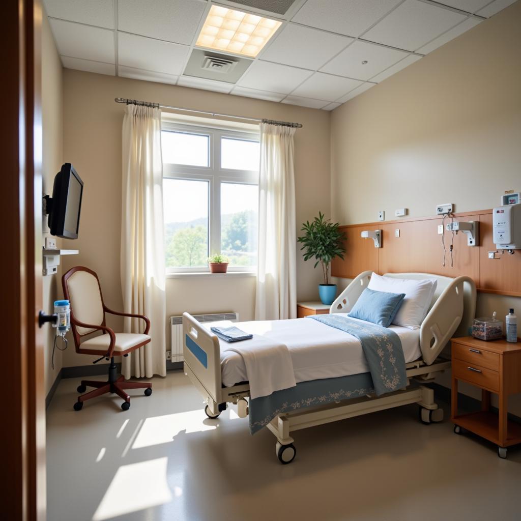 Waynesboro PA Hospital Patient Room