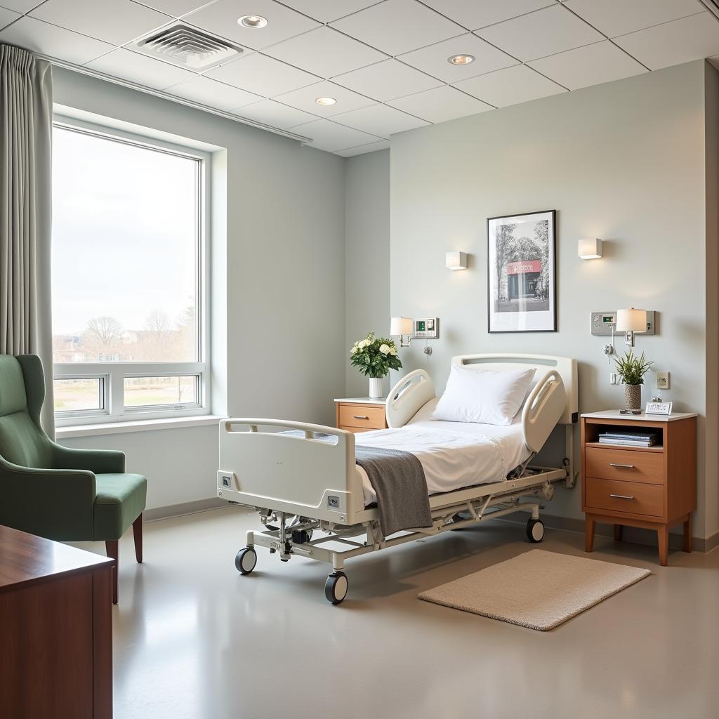 Wilmington Delaware Hospital Patient Room