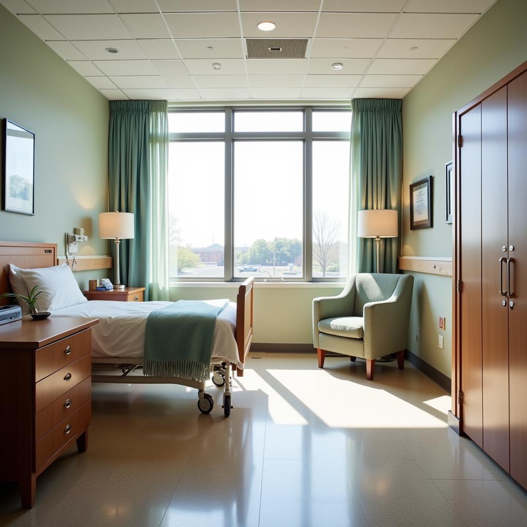 Yocom Hospital Interior Patient Rooms Chariton Iowa