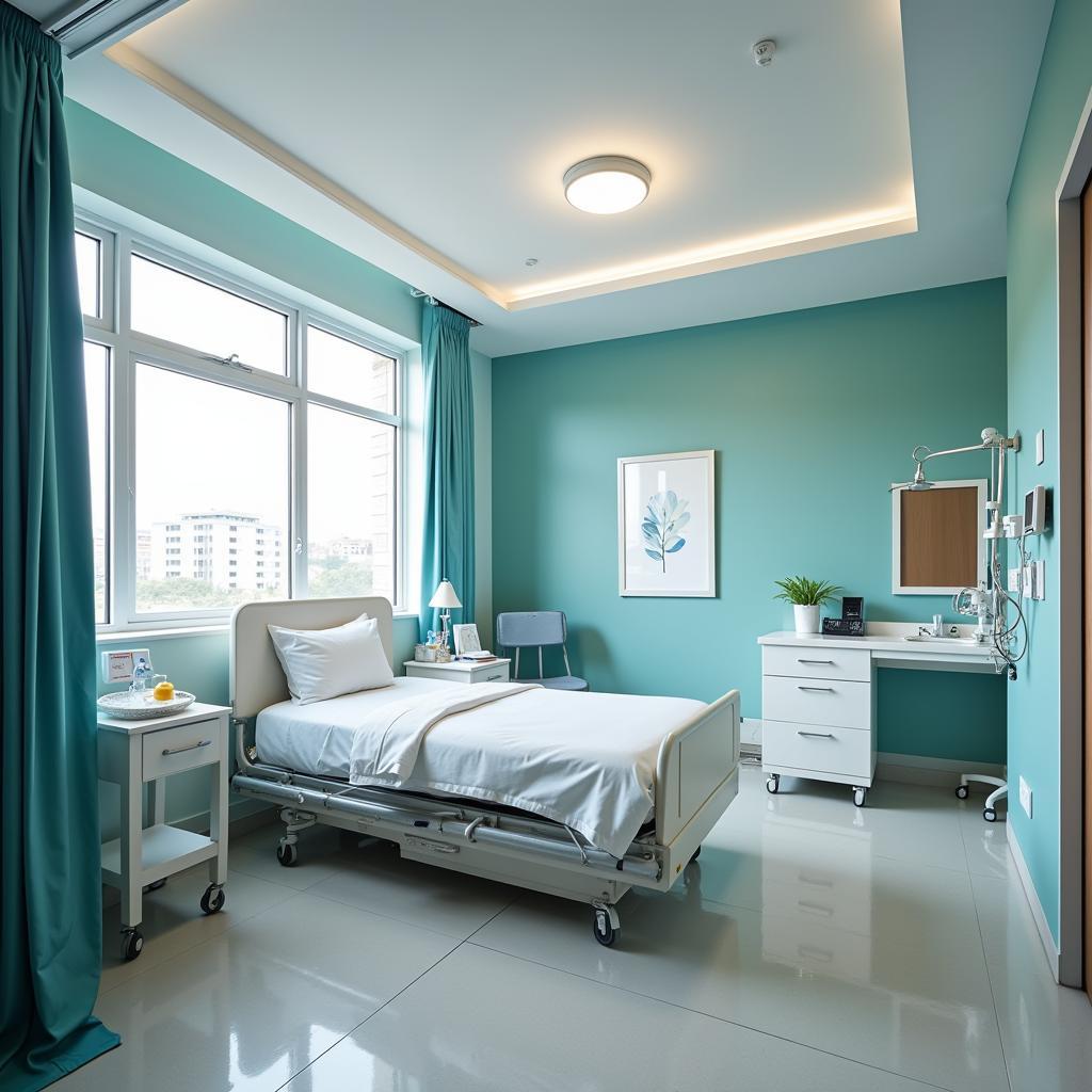 Modern Private Hospital Room in Addis Ababa