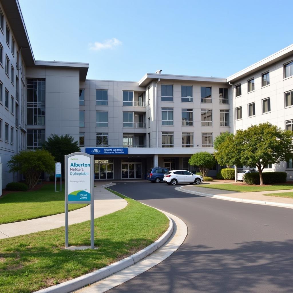 Modern Exterior of Alberton Netcare Hospital