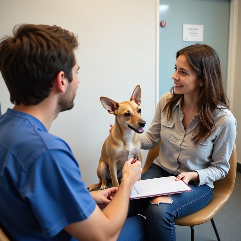 Asking Questions at the Vet in La Verne