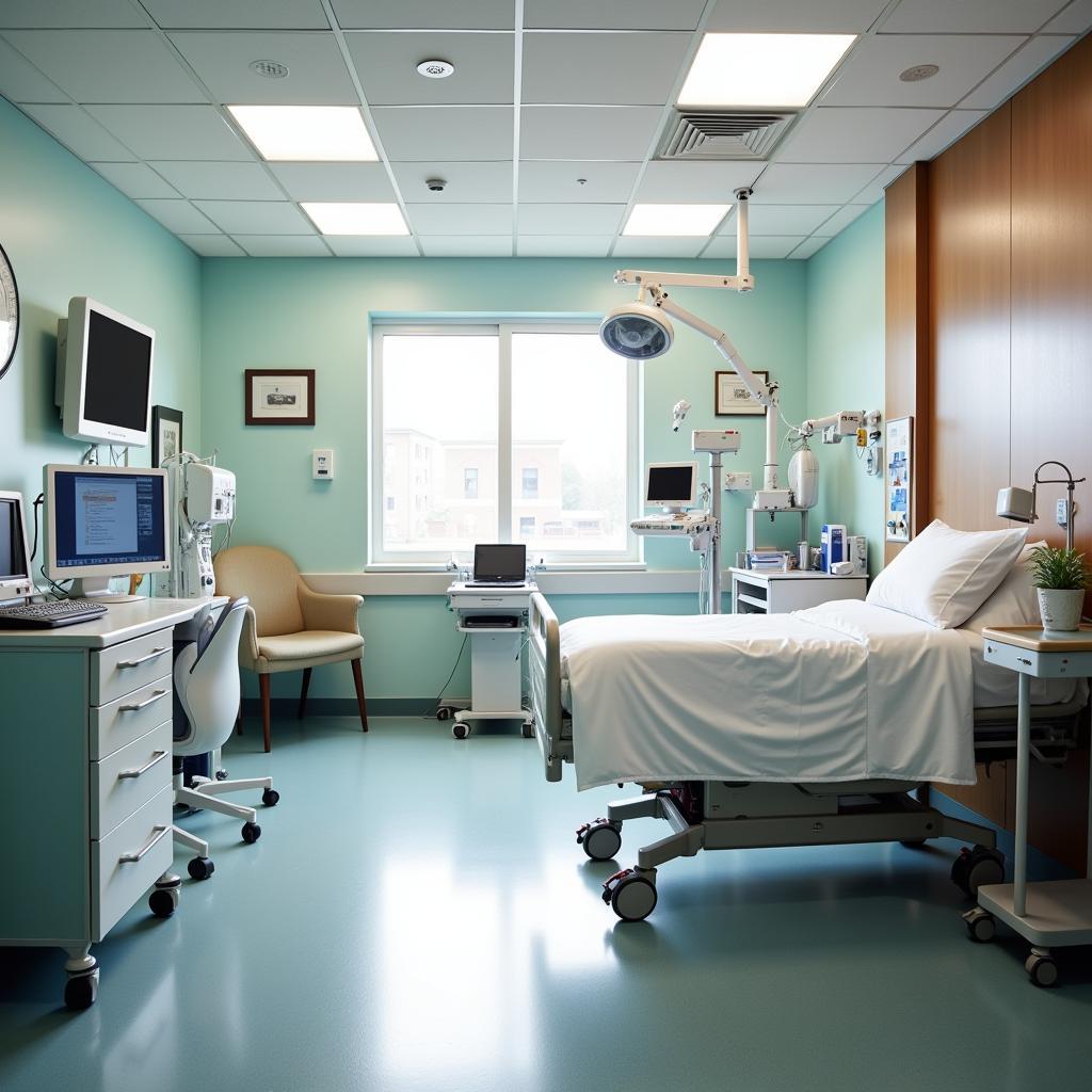 Modern Labor and Delivery Suite at San Jose Hospital