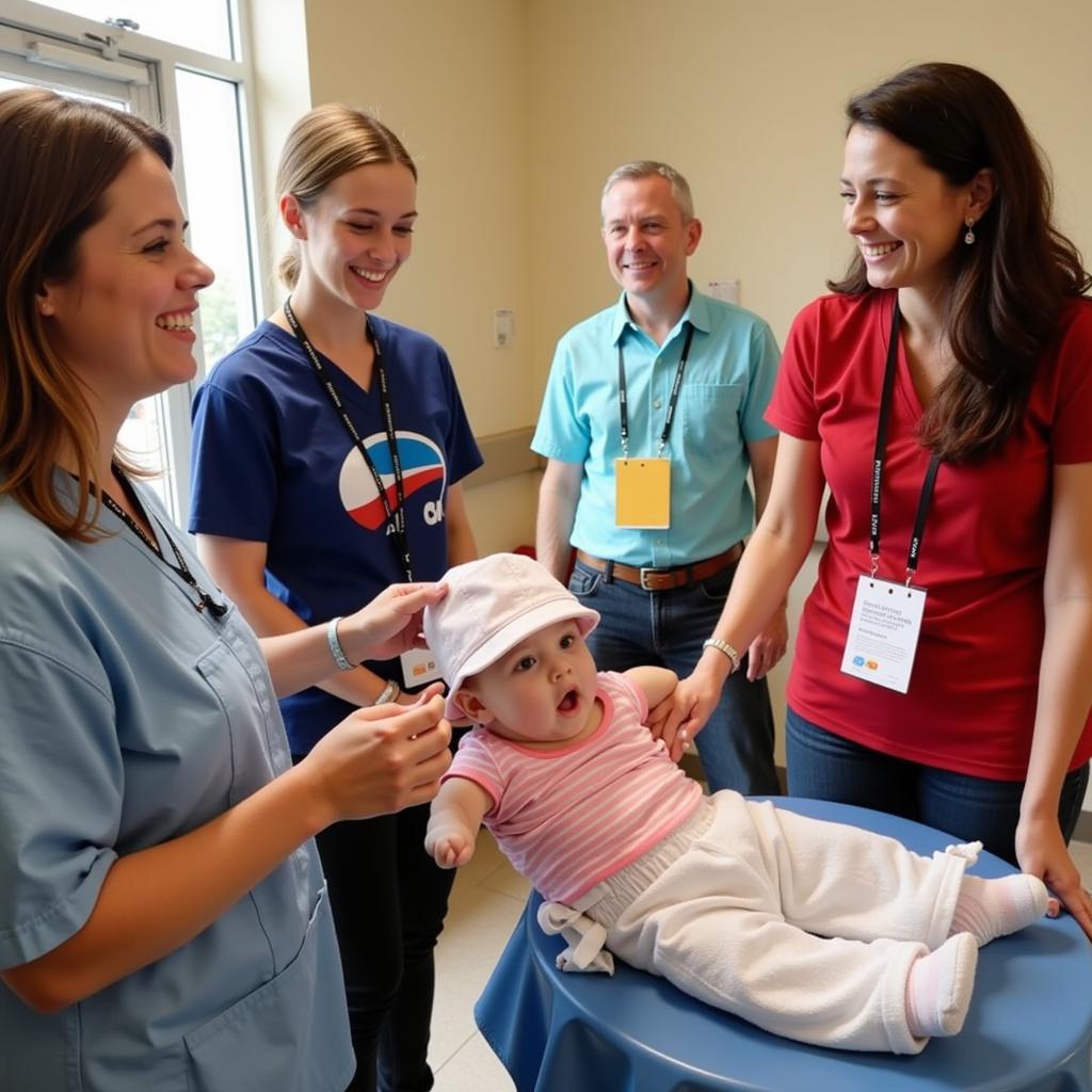 Volunteers at Carrie Tingley Hospital Foundation