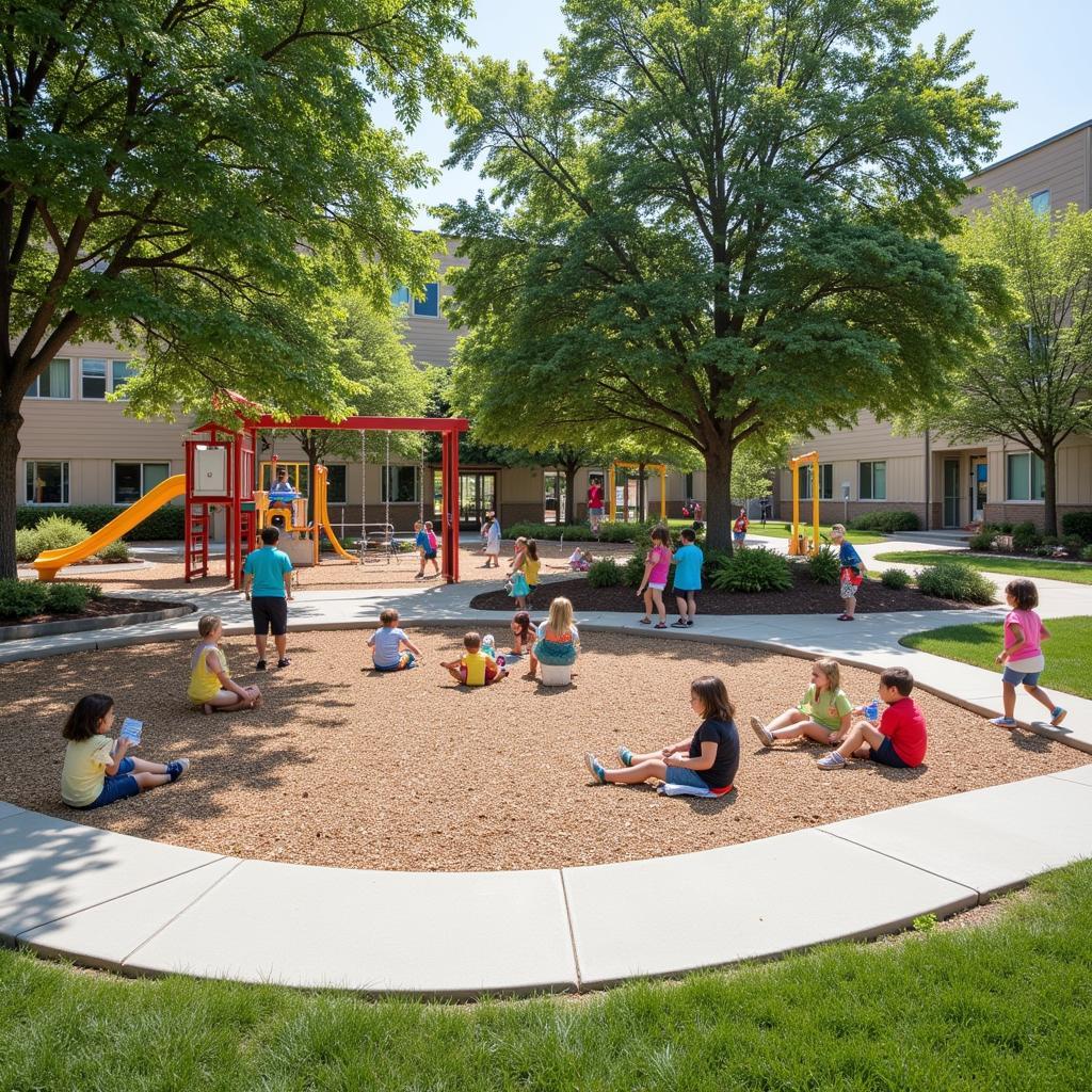 Carrie Tingley Hospital Outdoor Play Area