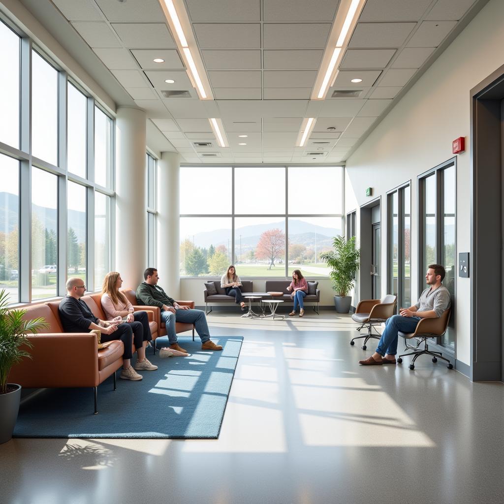 Comfortable Waiting Area at The Christ Hospital