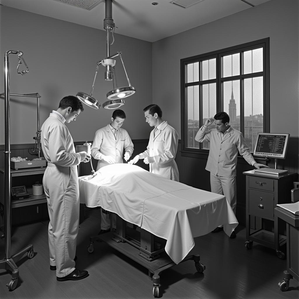 Cook County Hospital Operating Room in the 1930s