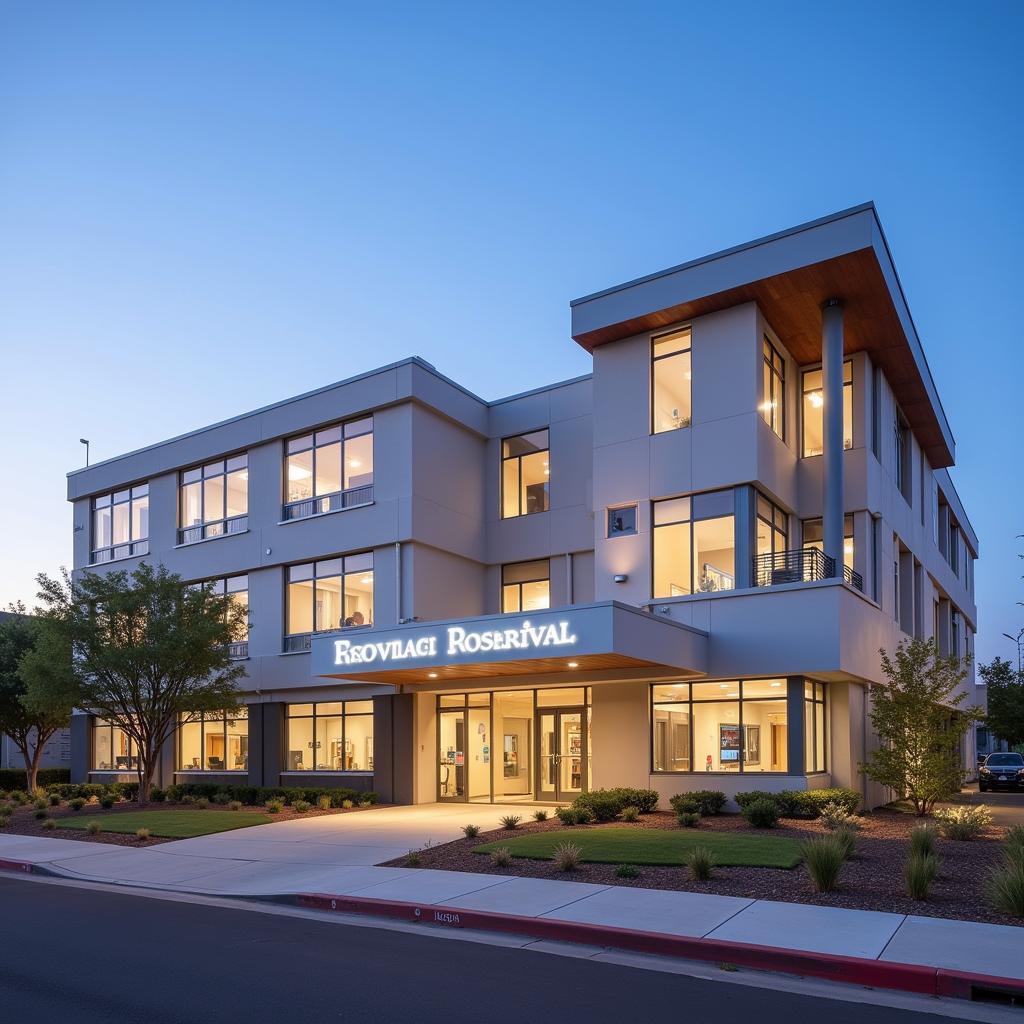 Modern Culver City Hospital Exterior