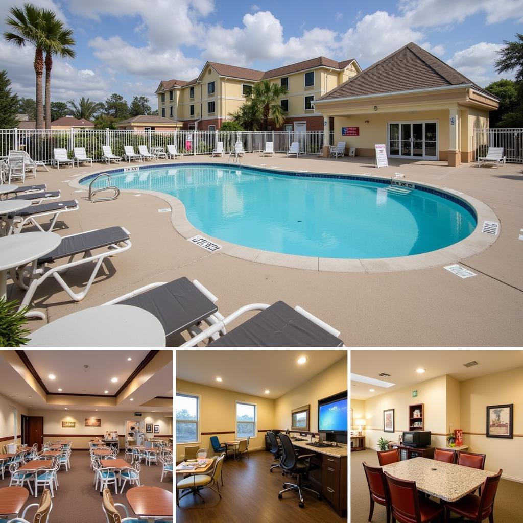 Hotel amenities near Halifax Hospital Daytona Beach FL